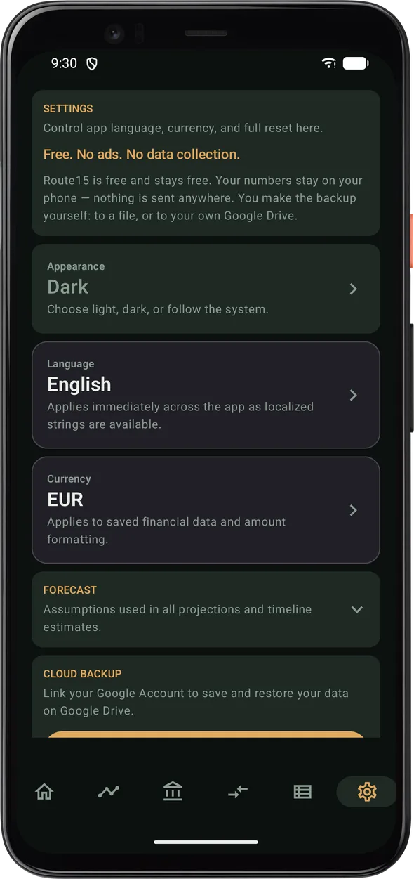 Free, no ads, no data collection